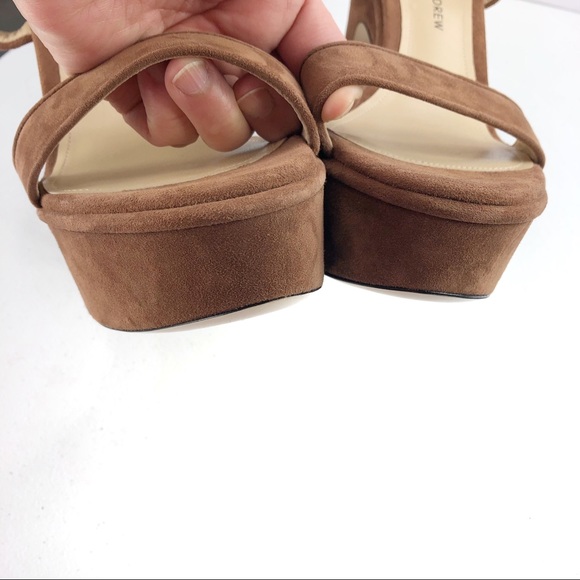 Paul Andrew Staton Platform Sandals Brown Size 11 - Picture 3 of 8